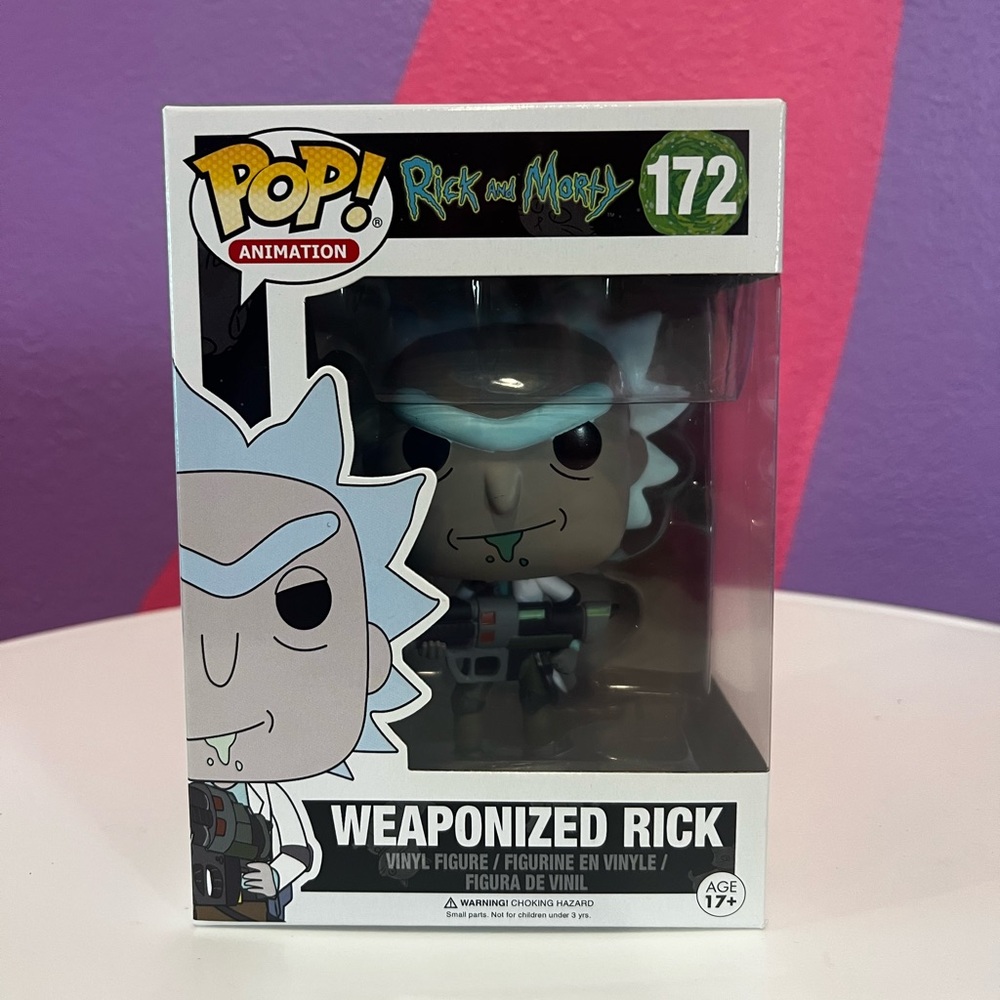 Rick And Morty Weaponized Rick 172 Funko Pop
